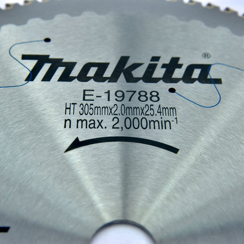 Lưỡi cắt Inox TCT Makita E-19788 công nghệ Efficut đường kính 305mm, 96 răng kiểu SMTCG lỗ cố 25.4mm, dùng cho máy cưa đĩa ( Cấp 5 sao )