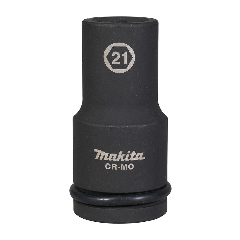 Đầu tuýp cốt 3/4 inch thân dài Makita thép Cr-Mo, kích thước từ 19mm-36mm, chiều dài 90mm ( Cấp 3 sao )