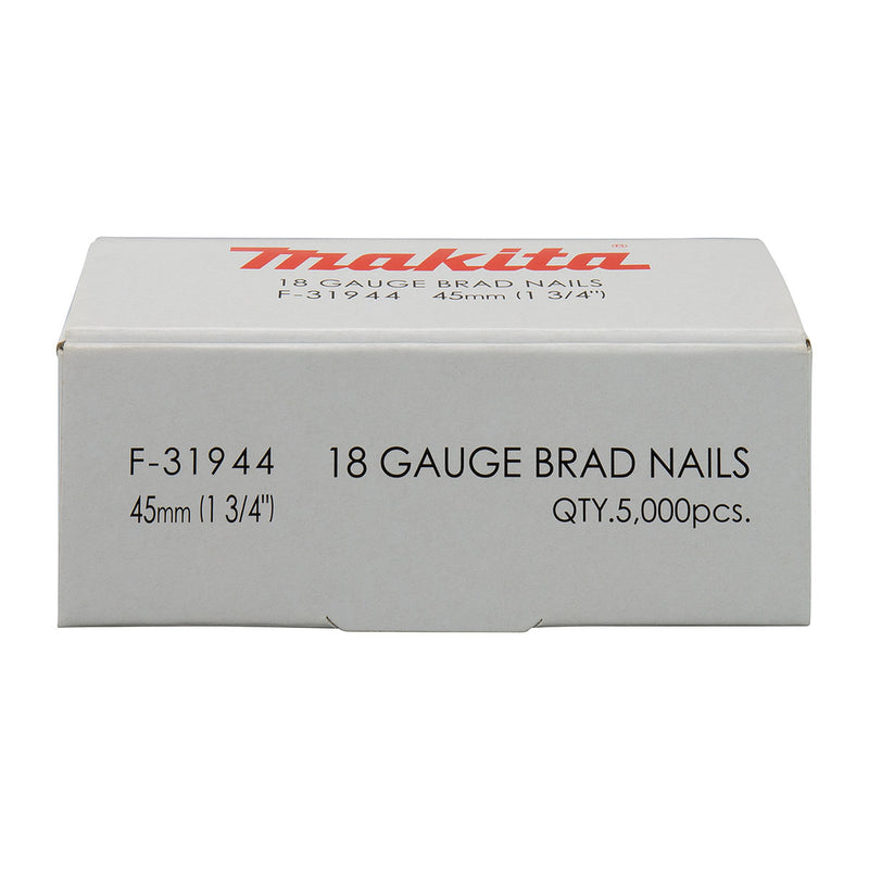 Hộp 5000 đinh chỉ trơn Makita cở đinh 1.2mm (18Ga), chiều dài từ 15mm-50mm dùng cho các máy bắn đinh