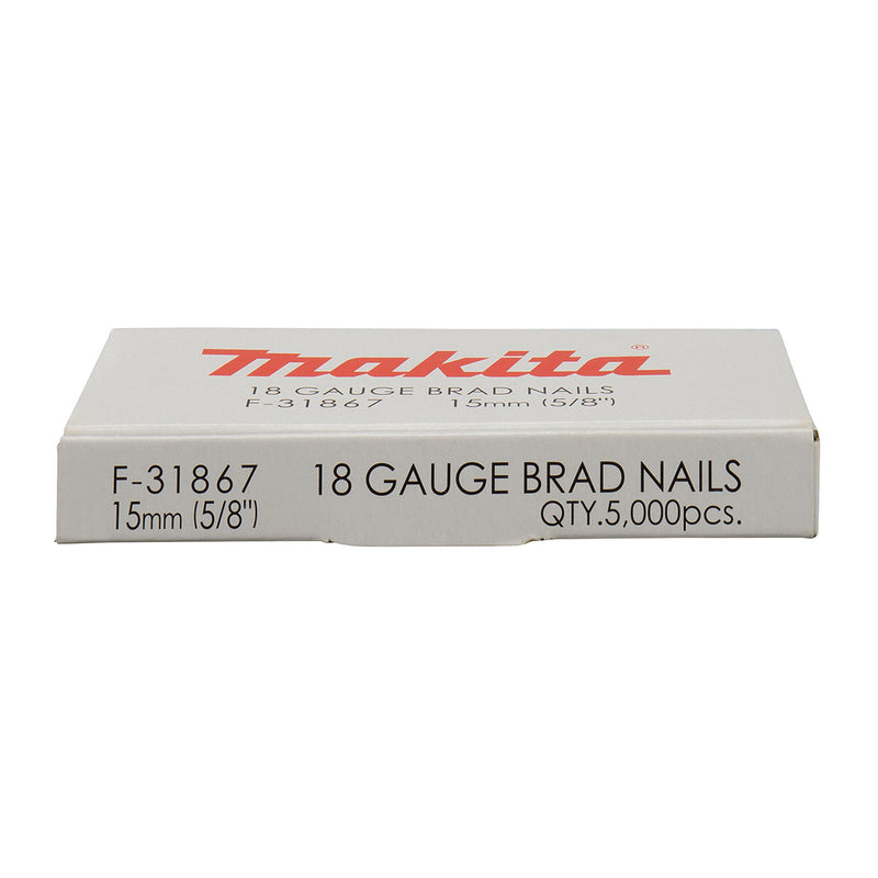 Hộp 5000 đinh chỉ trơn Makita cở đinh 1.2mm (18Ga), chiều dài từ 15mm-50mm dùng cho các máy bắn đinh
