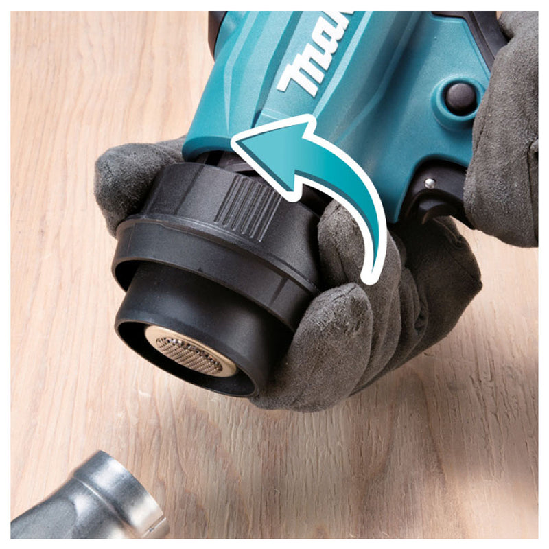 Máy khò nhiệt Makita HG001G dùng Pin 40Vmax XGT, nhiệt độ tối đa 600°C