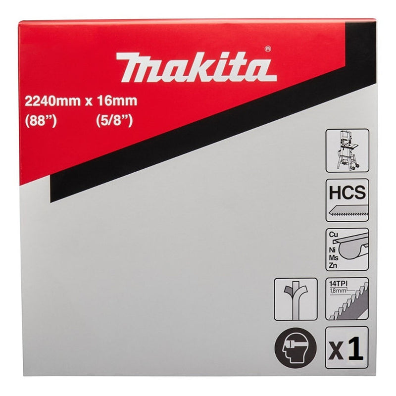 Lưỡi cưa lọng bàn Makita độ rộng lưỡi từ 6mm - 16mm