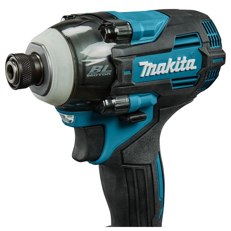 Máy vặn vít Makita TD004G dùng Pin 40Vmax XGT, đuôi lục giác 6.35mm ( 1/4 inch ), lắp mũi vít 1 chạm