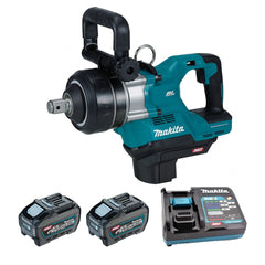TW009GT201: Thân máy + 2 Pin 5.0Ah (BL4050F) + Sạc nhanh DC40RA + Vali