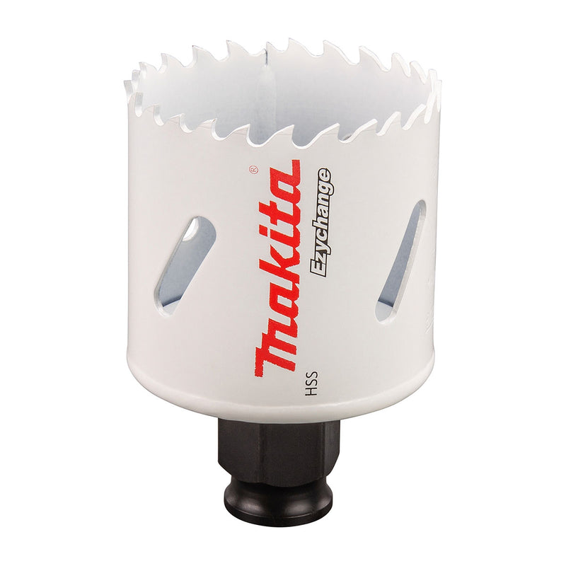 Mũi khoét lỗ dòng tháo lắp nhanh Ezychange Makita kích thước từ 16mm-152mm dùng cho Inox, gỗ chất liệu HSS-BiM