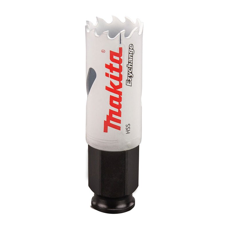 Mũi khoét lỗ dòng tháo lắp nhanh Ezychange Makita kích thước từ 16mm-152mm dùng cho Inox, gỗ chất liệu HSS-BiM