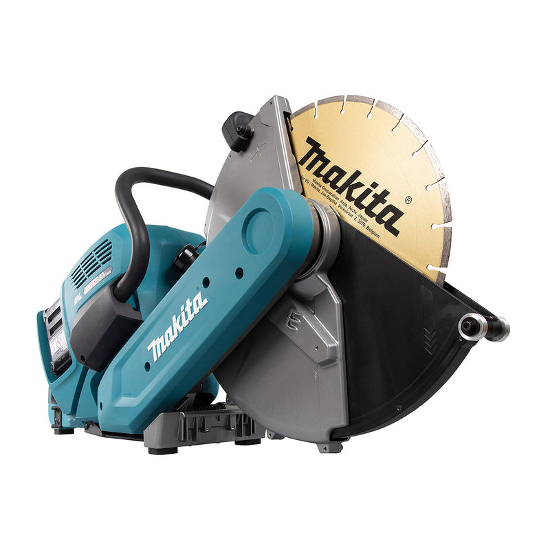 Máy cắt hạng nặng Makita CE002G dùng Pin 40Vmax x2 XGT, đường kính lưỡi 355mm, công nghệ AFT, AWS