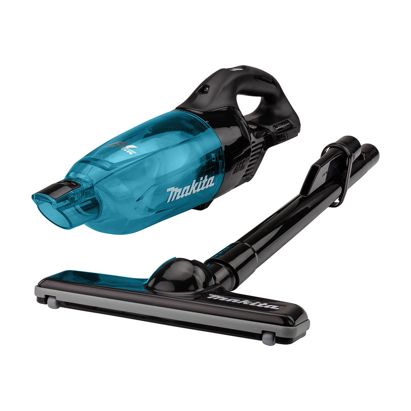 Máy hút bụi cầm tay Makita DCL281F dùng Pin 18V LXT, công suất hút 60W, khả năng chứa bụi 750ml bộ lọc HEPA