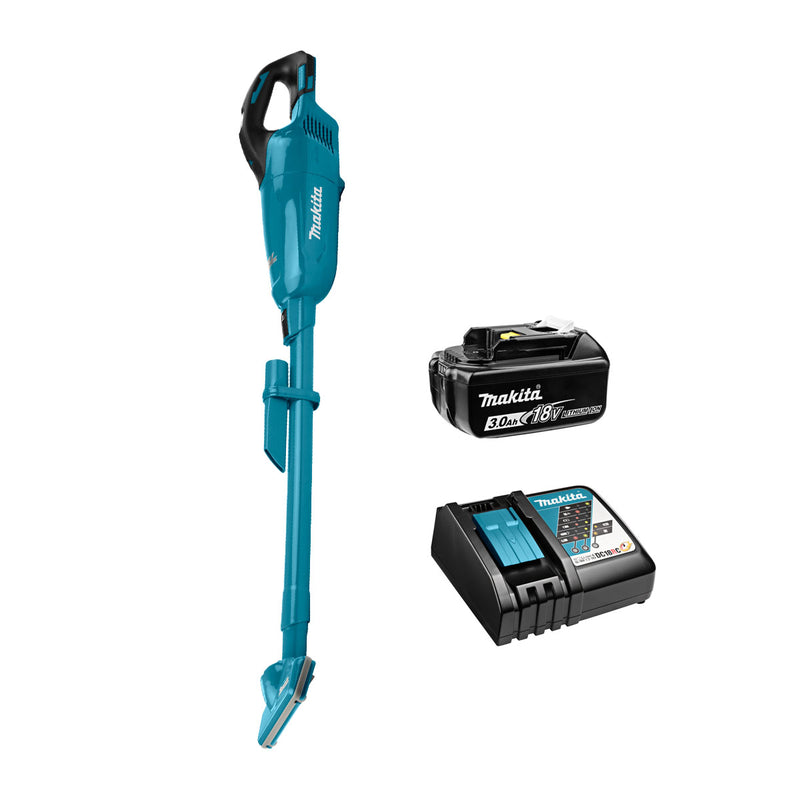 Máy hút bụi cầm tay Makita DCL281F dùng Pin 18V LXT, công suất hút 60W, khả năng chứa bụi 750ml bộ lọc HEPA