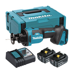 DCO181RTJ: Thân máy + 2 Pin 5.0Ah (BL1850B) + Sạc nhanh (DC18RC) + Thùng Makpac số 2 (821550-0)