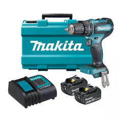 DHP485SFE: Thân máy + Sạc(DC18SD) + 2 pin 3.0Ah(BL1830B) + Vali