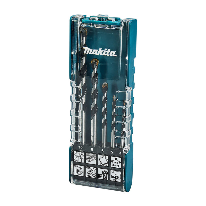 Bộ 5 mũi khoan đa năng TCT đuôi trơn Makita E-14255 ( Cấp 3 sao )