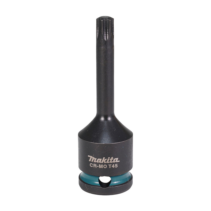 Mũi lục giác sao dùng cho máy siết bu lông cốt 1/2 inch Makita kích thước từ T30-T60, chiều dài 78mm thép Cr-Mo ( Cấp 3 sao )