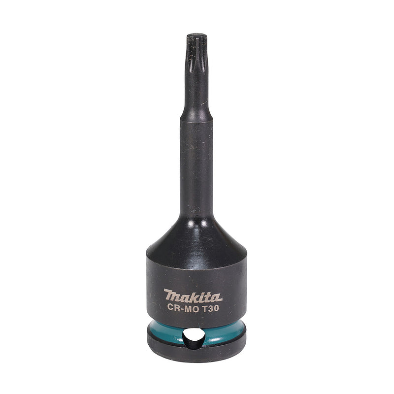 Mũi lục giác sao dùng cho máy siết bu lông cốt 1/2 inch Makita kích thước từ T30-T60, chiều dài 78mm thép Cr-Mo ( Cấp 3 sao )