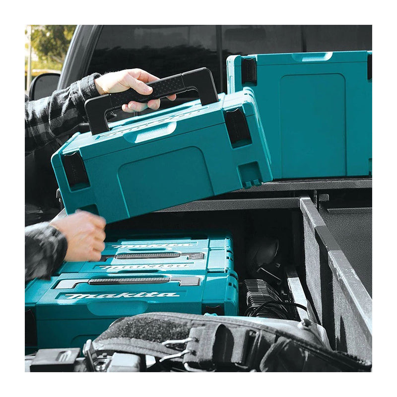 Thùng đựng đồ nghề Makita Makpac cỡ số 1, mã số 821549-5, kích thước 395mm x 295mm x 105mm