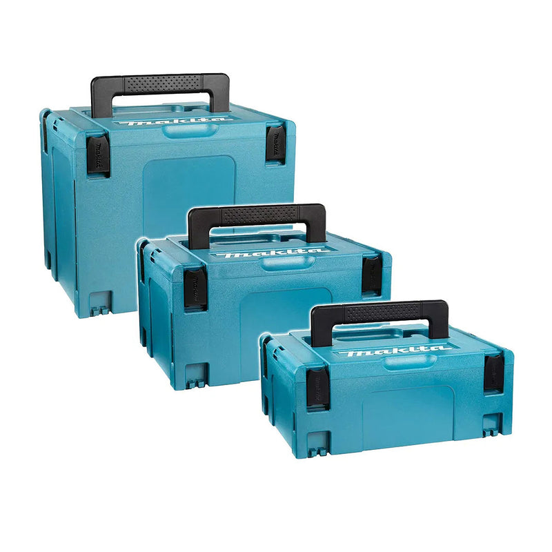 Thùng đựng đồ nghề Makita Makpac cỡ số 2, mã số 821550-0, kích thước 395mm x 295mm x 157mm