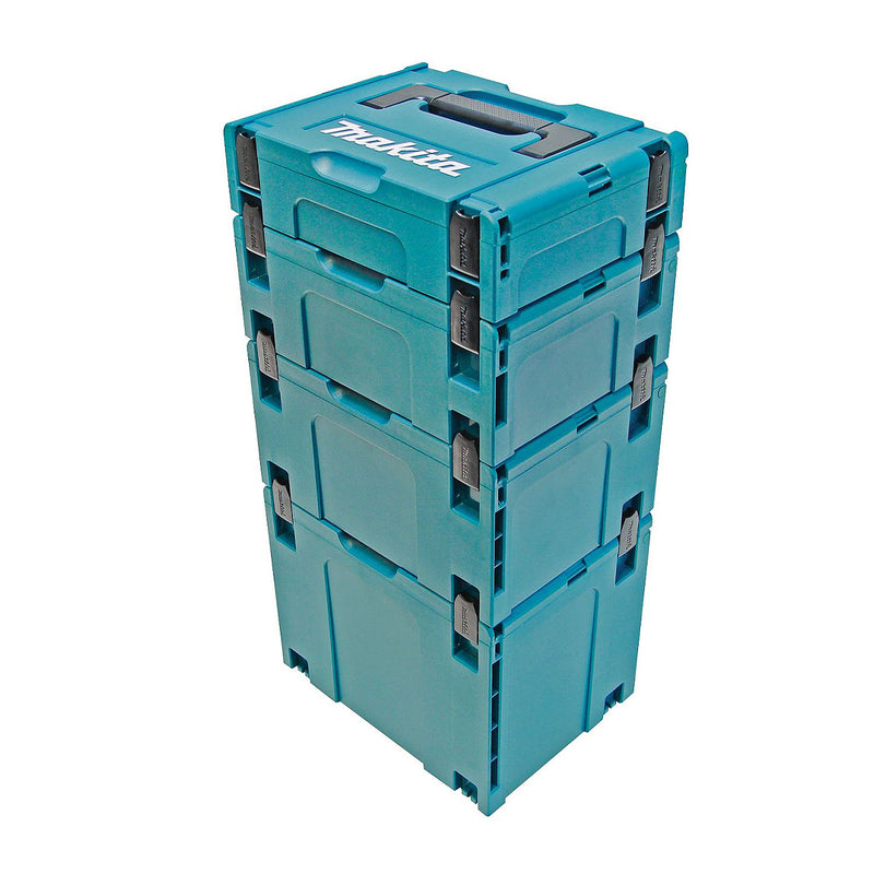 Thùng đựng đồ nghề Makita Makpac cỡ số 3, mã số 821551-8, kích thước 395mm x 295mm x 210mm