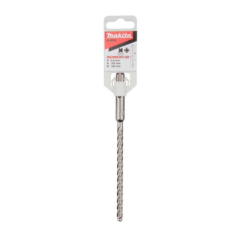 Mũi khoan bê tông TCT Nemesis II Makita đuôi gài SDS-Plus đường kính mũi từ 5mm-8mm ( Cấp 5 sao )