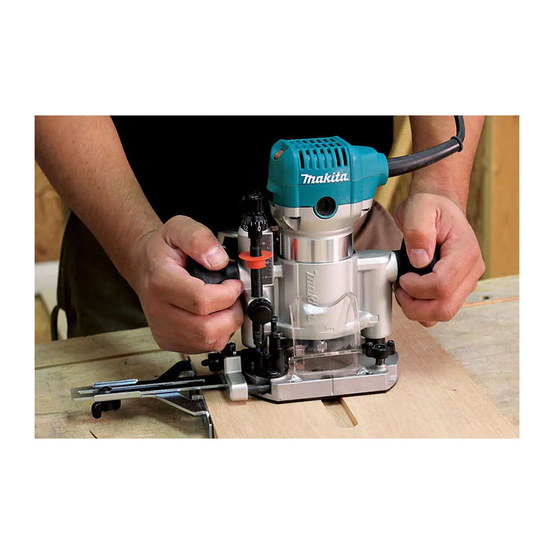 Máy đánh cạnh Makita RT0700C công suất 710W, chấu bóp 6.35mm ( 1/4 inch ) , 9.5mm ( 3/8 inch )