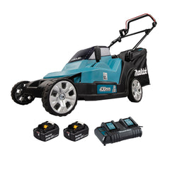 DLM432CT2: Thân máy + Sạc nhanh 2 cổng (DC18SH) + 2 pin 5.0Ah (BL1850B)
