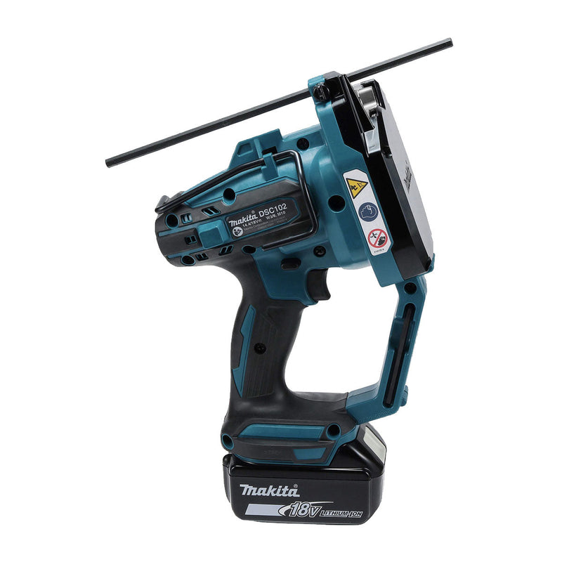 Máy cắt sắt ren Makita DSC102 dùng Pin 18V LXT, chiều dài cắt tối thiểu 20mm
