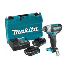 TW141DSAE: Thân máy + Sạc nhanh(DC10SB) + 2 pin 2.0Ah(BL1021B) + Vali