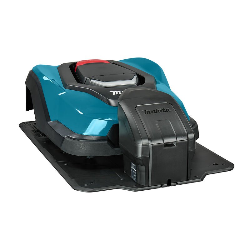 Robot cắt cỏ Makita RM350D dùng Pin tự sạc , diện tích làm việc tối đa 3500m2, độ rộng cắt 240mm