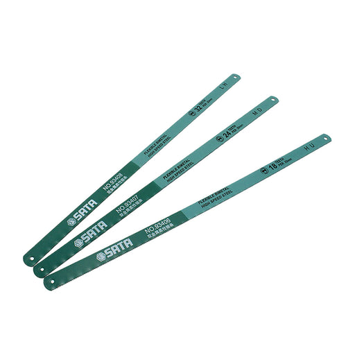 Lưỡi cưa sắt Bi-Metal SATA 300mm (12 inch), 18/24/32 răng, cắt thép nhôm đồng