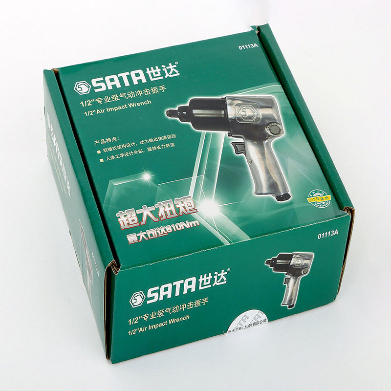 Súng siết bu lông dùng khí nén SATA 01113A cốt 1/2 inch