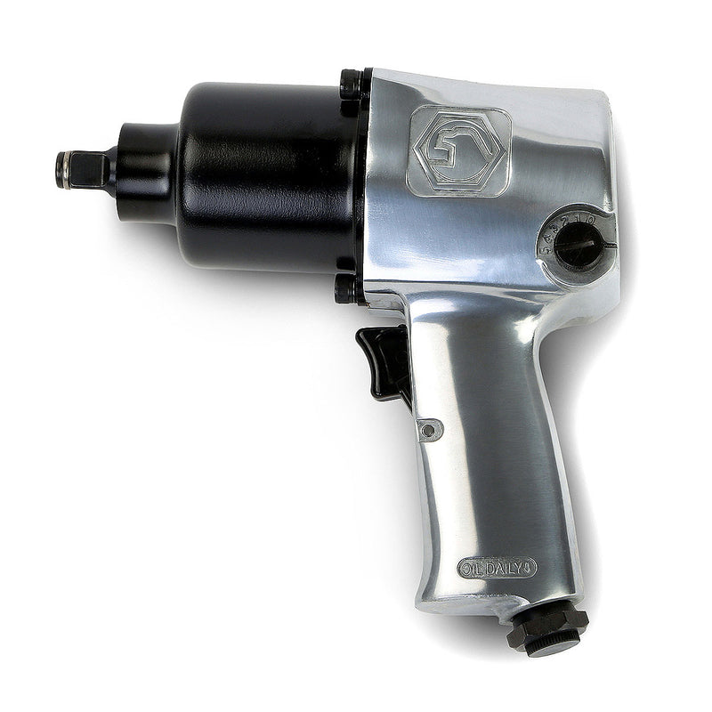 Súng siết bu lông khí nén SATA 01113A 1/2 inch - Lực siết 610Nm, tốc độ 7000v/phút, chuyên dụng gara, nhà xưởng.