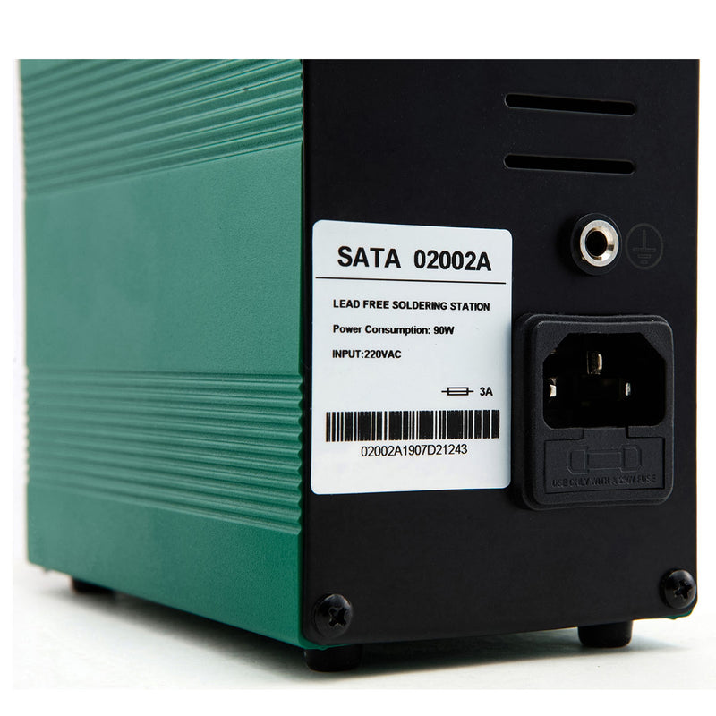 Trạm hàn chì kỹ thuật số chống tĩnh điện SATA 02002A công suất 90W
