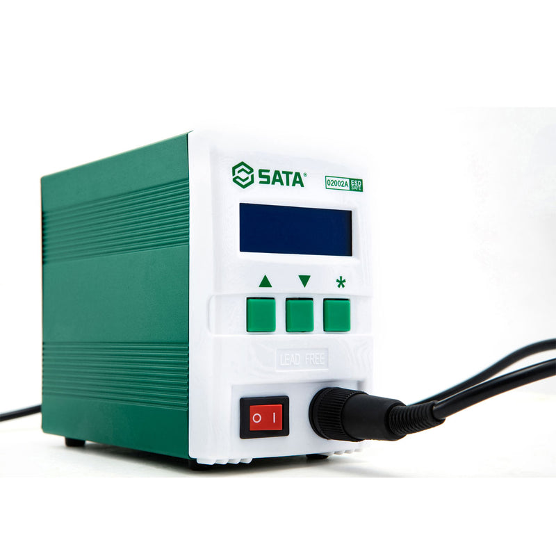 Trạm hàn chì kỹ thuật số chống tĩnh điện SATA 02002A công suất 90W