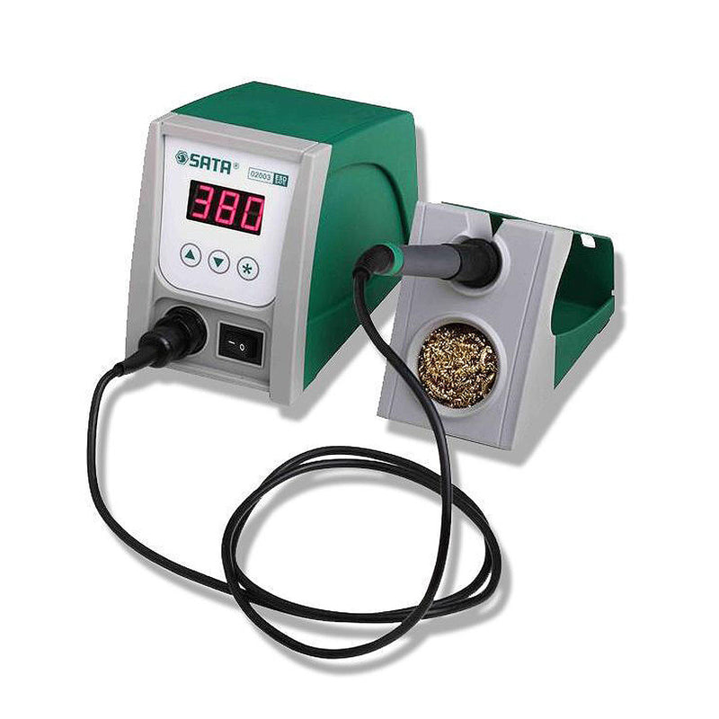 Trạm hàn chì kỹ thuật số, chống tĩnh điện SATA 02003 công suất 70W
