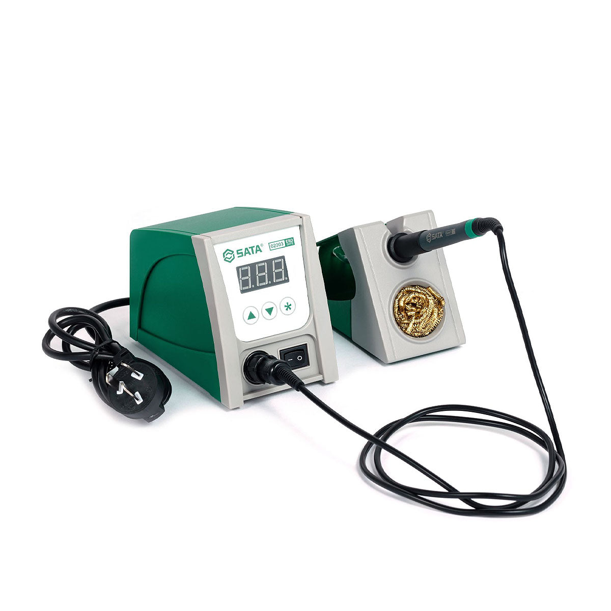 Trạm hàn chì kỹ thuật số, chống tĩnh điện SATA 02003 công suất 70W