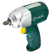Súng siết bu lông khí nén SATA 02124 thân composite cốt 3/8 inch, 650Nm, Twin Hammer