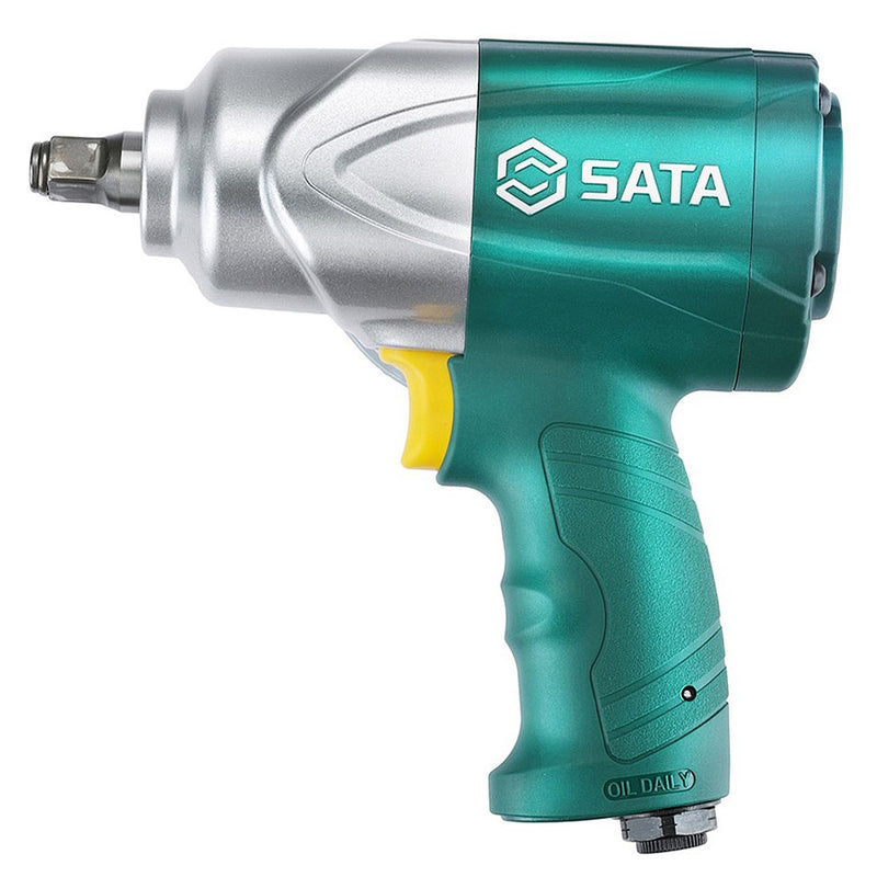 Súng siết bu lông thân Composite, dùng khí nén SATA 02136 cốt 1/2 inch