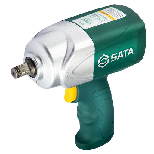 Súng siết bu lông khí nén SATA 02139 thân Composite, cốt 1/2 inch, lực siết 1220Nm, Twin Hammer