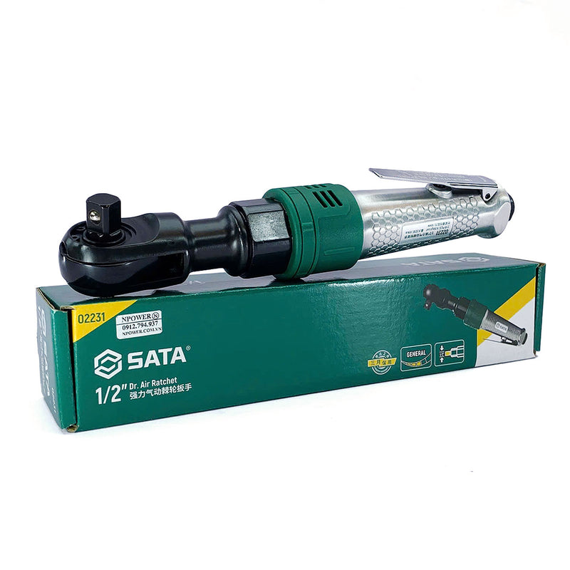 Máy siết bu lông góc dùng hơi SATA 02231 cốt 1/2 inch