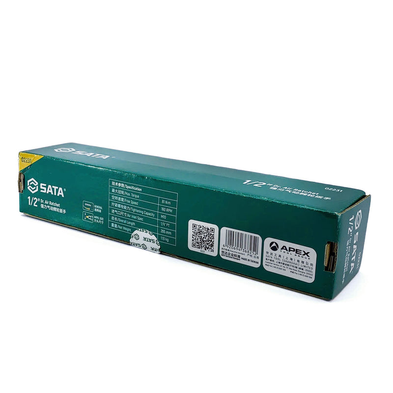 Máy siết bu lông góc dùng hơi SATA 02231 cốt 1/2 inch