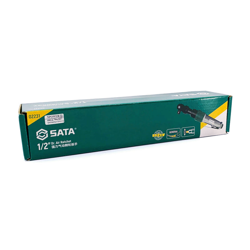 Máy siết bu lông góc dùng hơi SATA 02231 cốt 1/2 inch