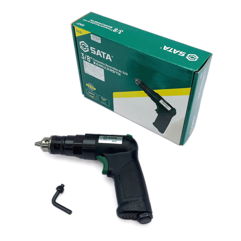 Máy khoan gỗ thép, dùng khí nén SATA 02421 đầu kẹp 10mm