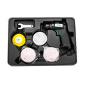 Bộ máy chà nhám mini SATA 02522, máy chà nhám khí nén 3 inch, phụ kiện ô tô, kim loại, gỗ.