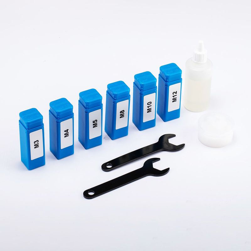 Máy rút tán đai ốc tự động, dùng khí nén thủy lực SATA