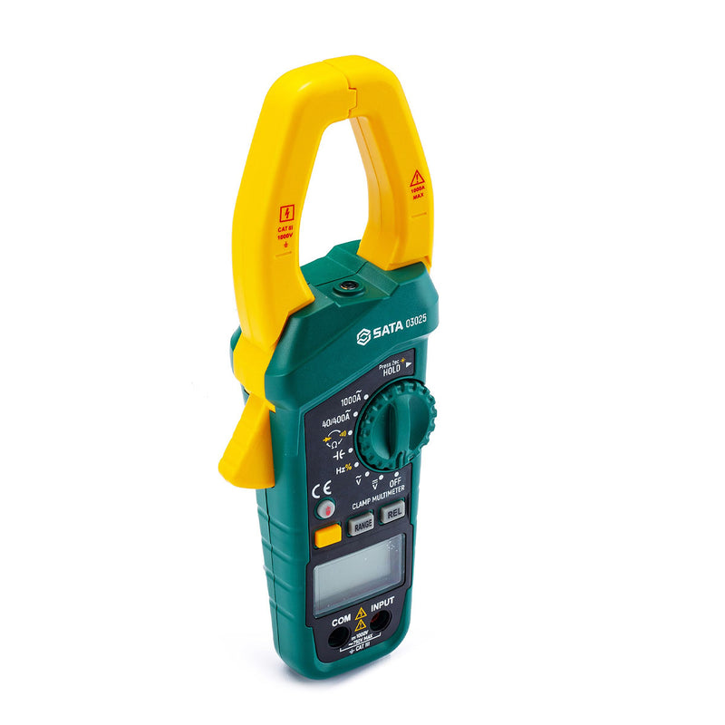 Ampe kìm kỹ thuật số hàm kẹp rộng SATA 03025