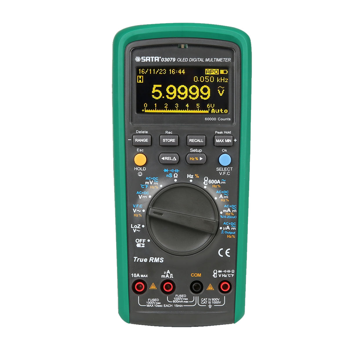 Đồng hồ vạn năng kỹ thuật số True RMS SATA