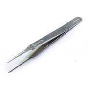 Nhíp gắp linh kiện điện tử SATA 03104, mũi tròn dẹp, inox, 120mm, chống ăn mòn, không nhiễm từ.