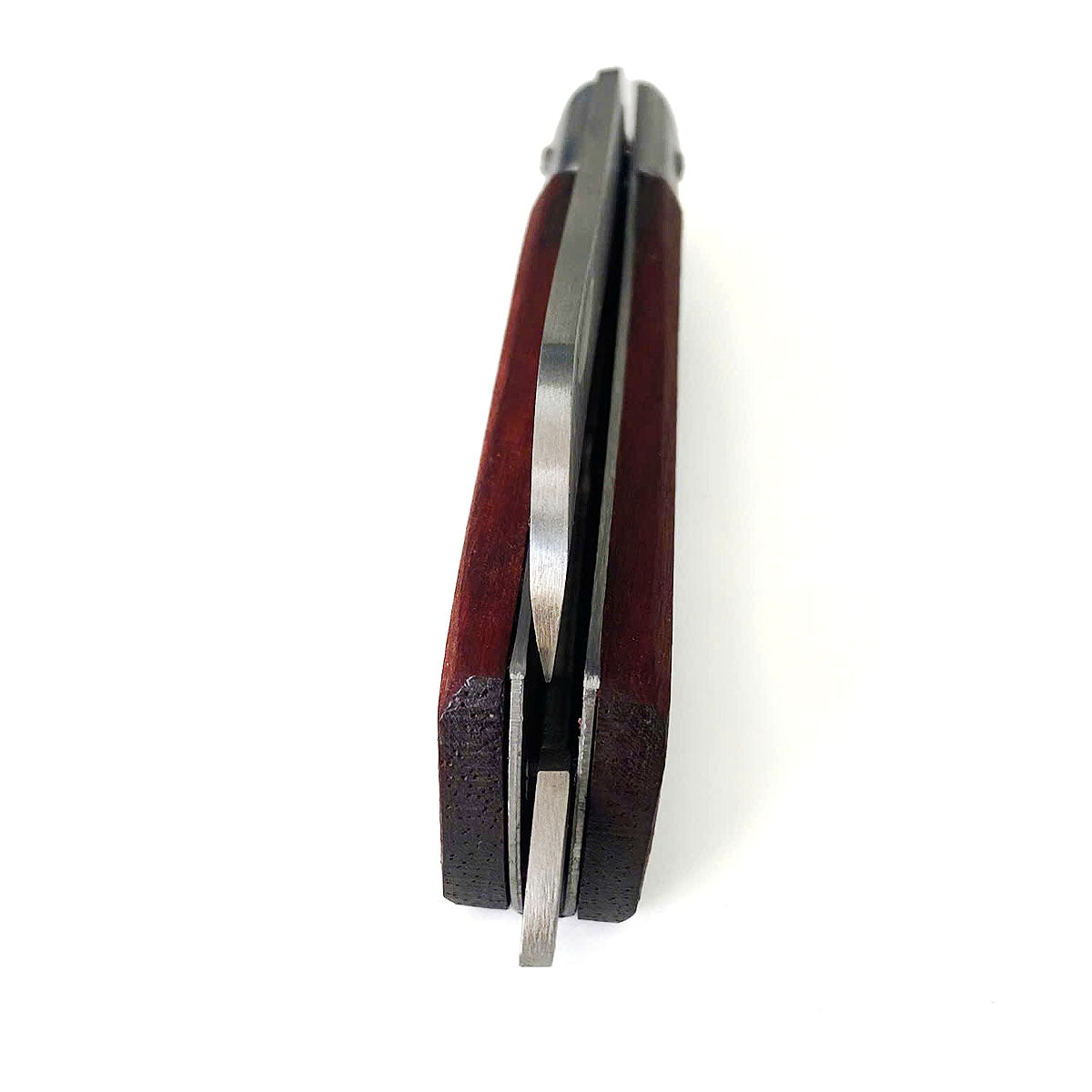 Dao gập cán gỗ, lưỡi thẳng SATA 03109