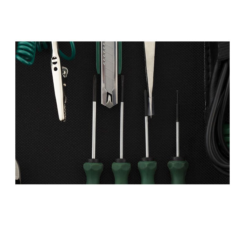 Bộ dụng cụ sửa chữa điện tử 22 chi tiết SATA 03720