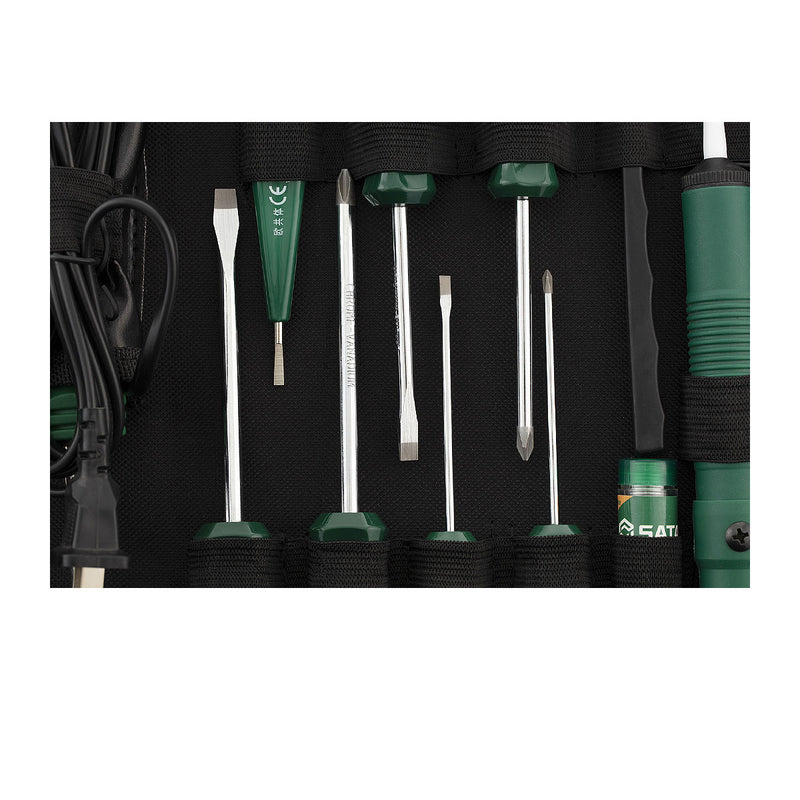 Bộ dụng cụ sửa chữa điện tử 22 chi tiết SATA 03720