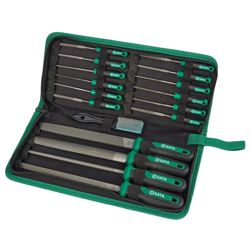 Bộ dũa kim loại 17 chi tiết SATA 03719